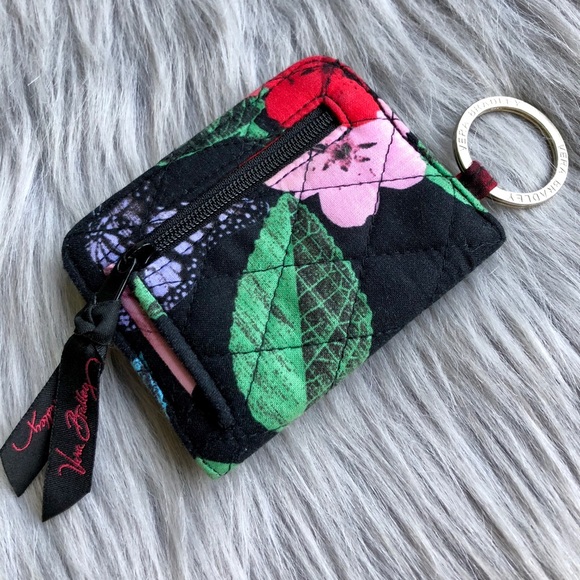 Vera Bradley Havana Rose Double ID Mini Wallet - Picture 3 of 7